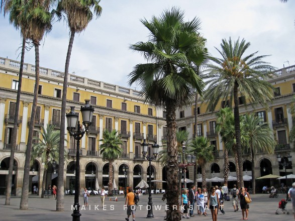Barcelona Plaza Real Sep 2008