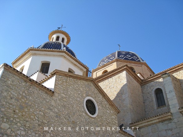 Costa Blanca Altea Sep 2008 Kirche