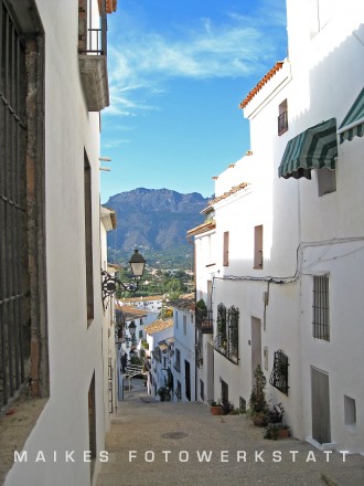 Costa Blanca Altea Sep 2008 Gasse