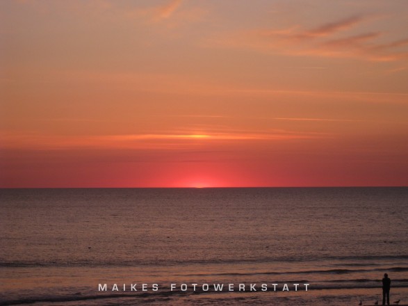 Sonnenuntergang im Mai 2009 II